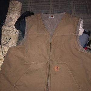 Duck lined Carhartt vest